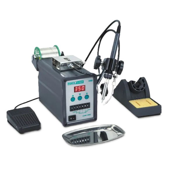 Digital Self-Feeder Soldering Station Quick-376D ESD